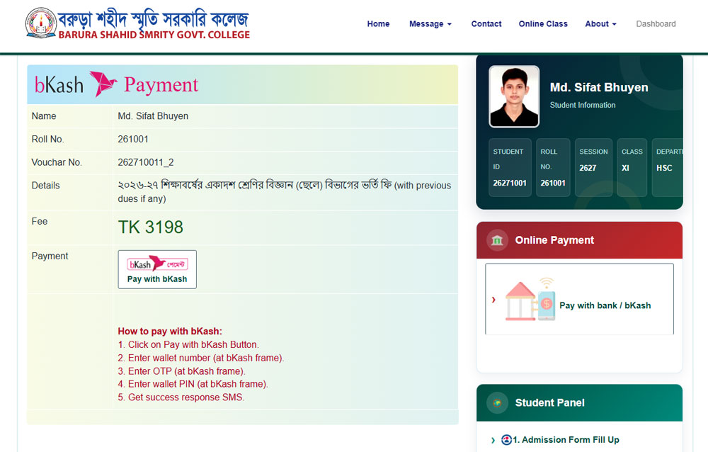 bKash Payment